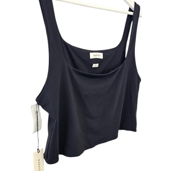 Aritzia Babaton Contour Square Neck Crop Top, Black, Tank, Basic, Size 2XL, NWT - Picture 8 of 8